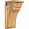 Ekena Millwork Yorktown Rough Sawn Corbel w/Backplate, Western Red Cedar, 8"W x 8"D x 16"H COR08X08X16YOR01RWR - alternate 1